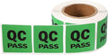 PATIKIL 360 Pcs 1 Roll QC Pass Labels, 1.5 Inch Square Inventory Control by PATIKIL
