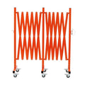 GYMTIME Expandable Metal Barricade, Portable Safety Barrier by GYMTIME