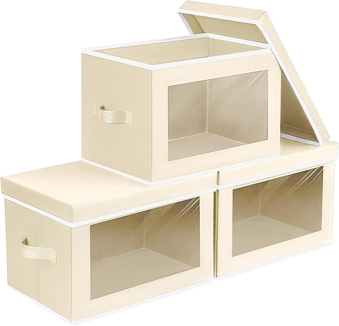 Storage Boxes with Lids by Homsorout