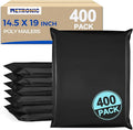 Metronic Poly Mailers 14.5x19 400 Pack Large Shipping Bags by METRONIC