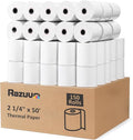 Thermal Receipt Paper 2 1/4 x 50 by Razuvo