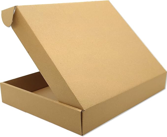 Brown Shipping Boxes for Small Business Pack of 25-13x10x2 inches Cardboard - Image 4