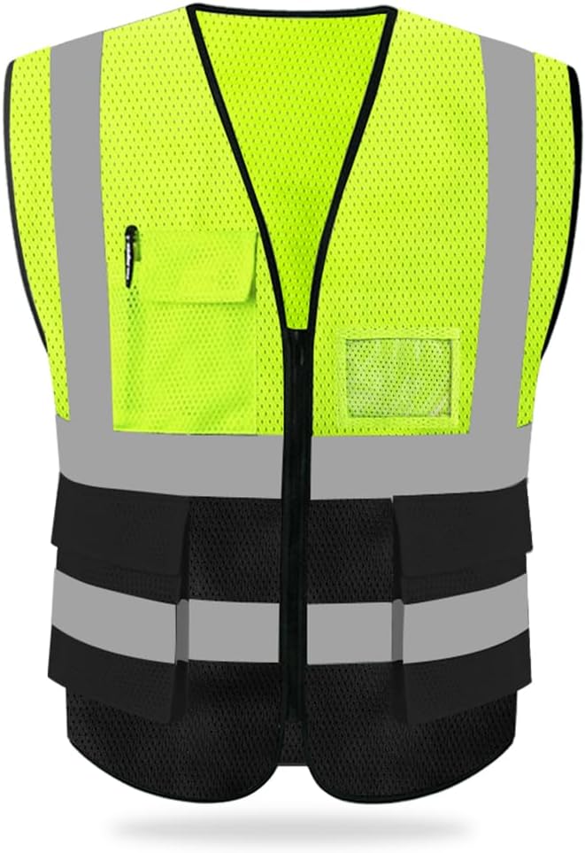 HYCOPROT High Visibility Mesh Safety Reflective Vest by HYCOPROT