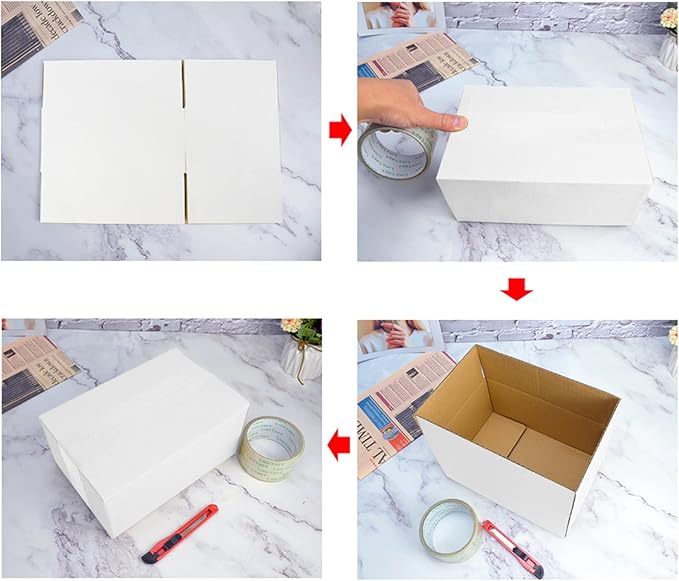 Calenzana 8x6x4 Shipping Boxes Set of 25 - Image 4