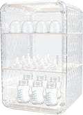 Baby Bottle Organizer, 3/4 Tier Bottles Storage Organizers, Pump Parts by Engorgio
