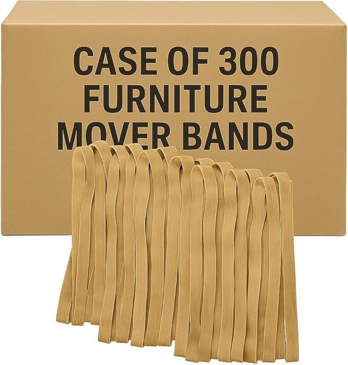 Miloo Bulk Pack Extra Large Moving Rubber Bands by Miloo