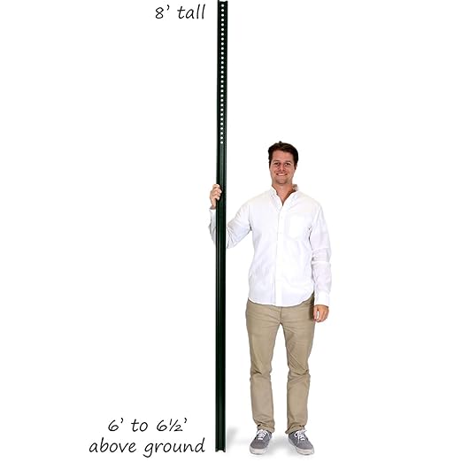 SmartSign U-Channel Sign Post, 1.12LB Medium Weight - Image 5