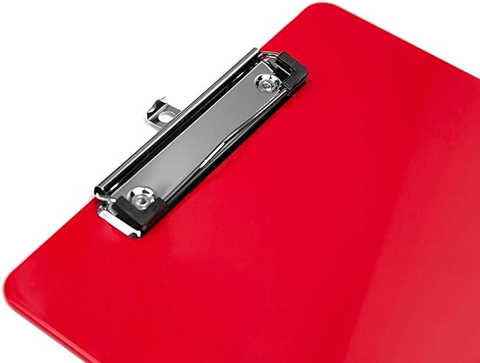 Red Plastic Clipboards Multi Pack Clipboard - Image 7