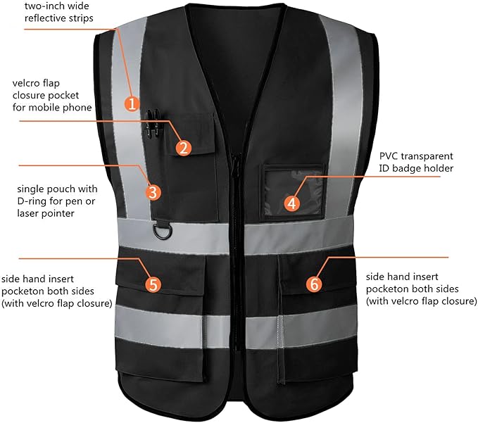 Tydon Guardian Reflective Safety Vest - Image 2