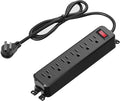 Wall Mount Power Strip, Flat Plug Power Strip by Unknown