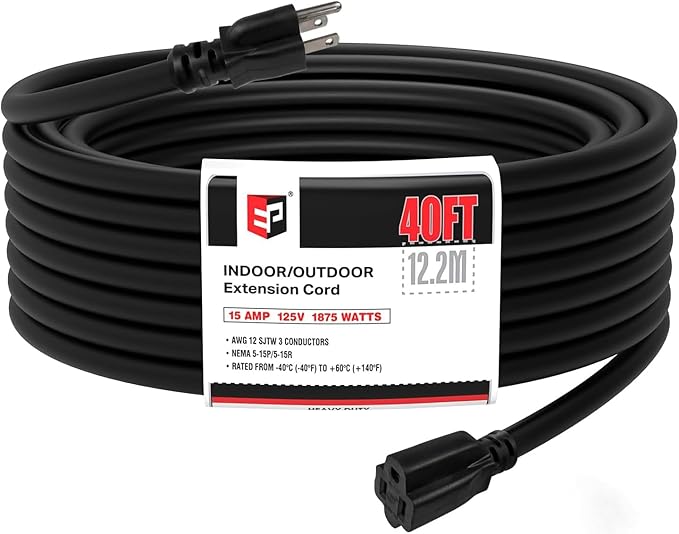 EP 40 Ft Outdoor Extension Cord by ENERGYPRO