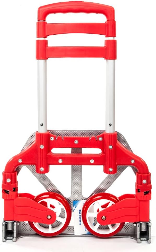 Folding Hand Truck Dolly, 200 lbs Capacity Dolly Cart, Aluminum Portable by Unknown