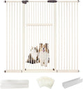 Lumizone Extra Tall Pet Gate 55.12" High Pressure Mounted 59.25"-63.38" Extra by Lumizone