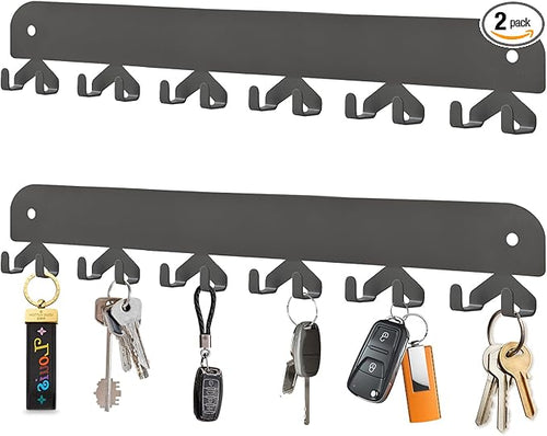 2 Pack Key Holder for Wall, Key Hooks Wall Mount by Unknown