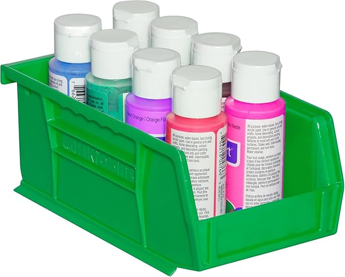 Akro-Mils 30220 AkroBins Plastic Storage Bins, Space-Saving Stackable Bins - Image 8
