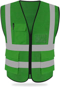 HYCOPROT High Visibility Mesh Safety Reflective Vest by HYCOPROT