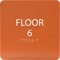 6" X6" Floor 6 Sign by ADACentralSigns