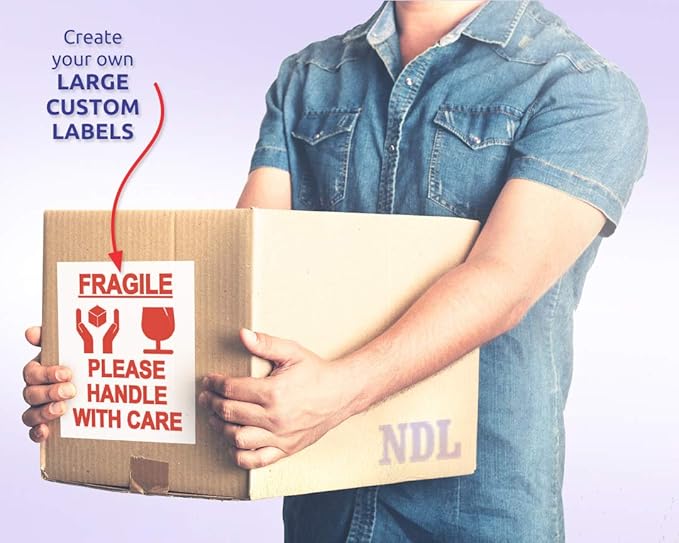 NextDayLabels - Full Page Labels 8.5 x 11 - White Shipping Labels - 8.5 x 11 - Image 5