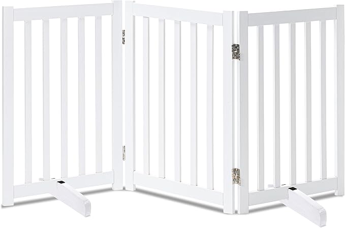 LZRS Freestanding Dog Gate 30 inch Tall by LZRSPET