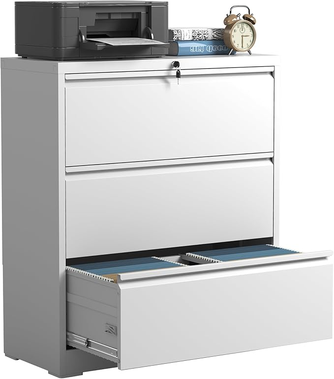 3 Drawer Lateral File Cabinets by IKIMIMetalFurniture