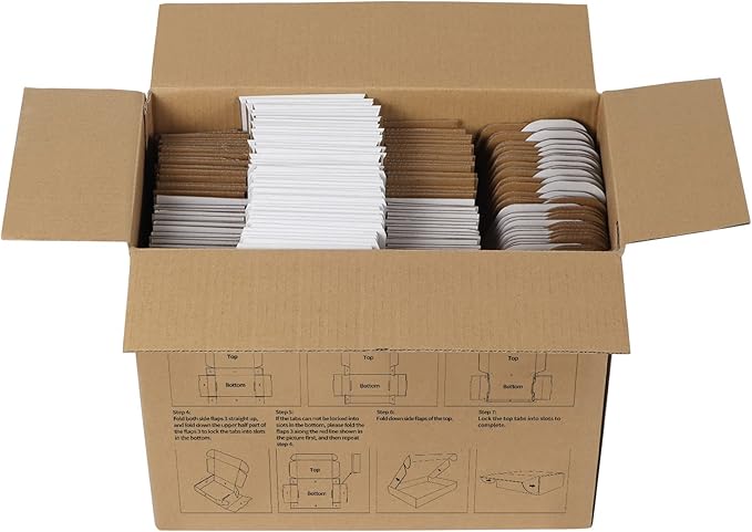 RLAVBL 6x4x3 Shipping Boxes Set of 50, Mailer Box - Image 6