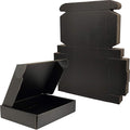 Small Black Shipping Boxes for Small Business Pack of 25-8x5.5x1.6 inches by Lmuze