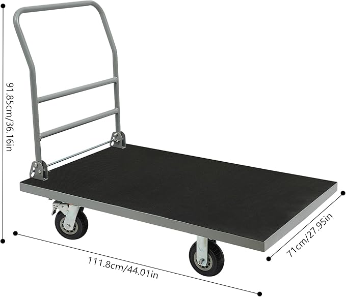 Heavy Duty Foldable Platform Truck Cart - Image 4