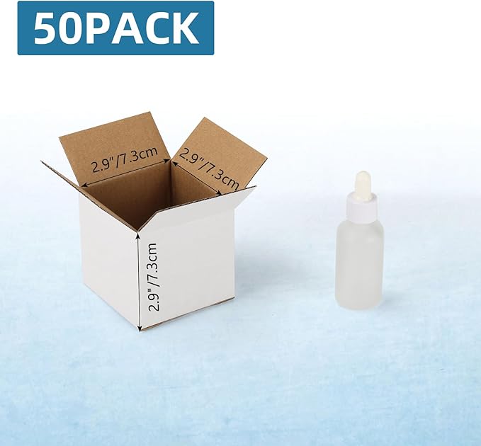 50 Pack Small Shipping Boxes 3x3x3 Inches - Image 2