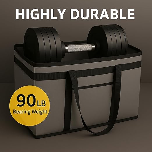 2 Pack XXXL Gray Insulated Food Delivery Bag Cooler Bags Keep Food Warm - Image 6