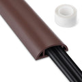 Cord Hider Floor, Cord Protector Floor Extension Cable Cover, Soft PVC Wire by LZEOY