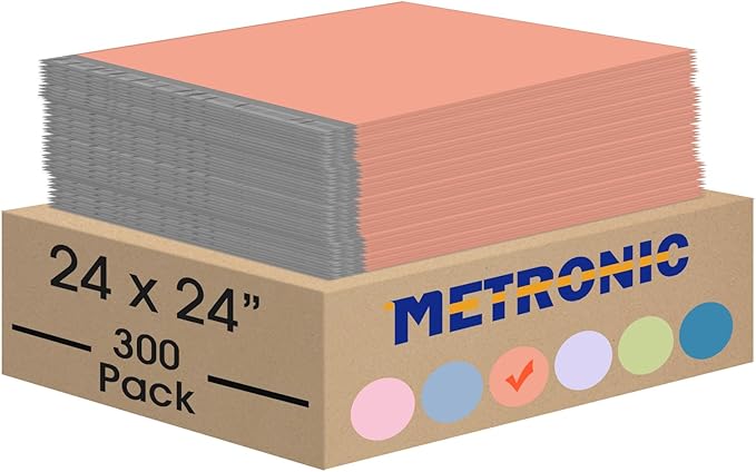 Metronic Poly Mailers 24x24 300 Pack, Self Seal Large Shipping Bags by METRONIC