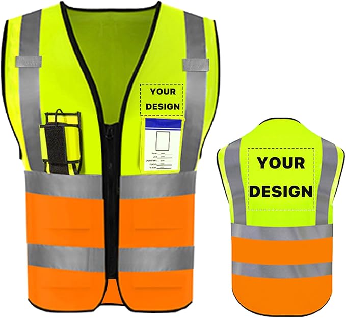 YOWESHOP High Reflective Visibility Safety Vest by YOWESHOP