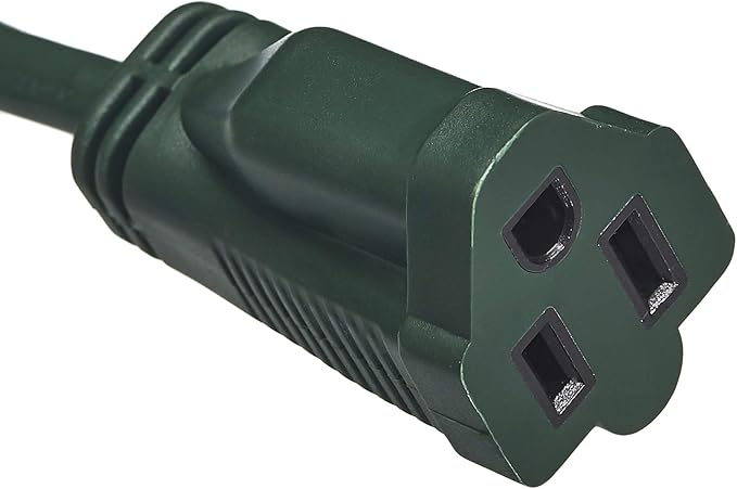 Amazon Basics 50-foot 3-Prong Vinyl Indoor/Outdoor Extension Cord - Image 2