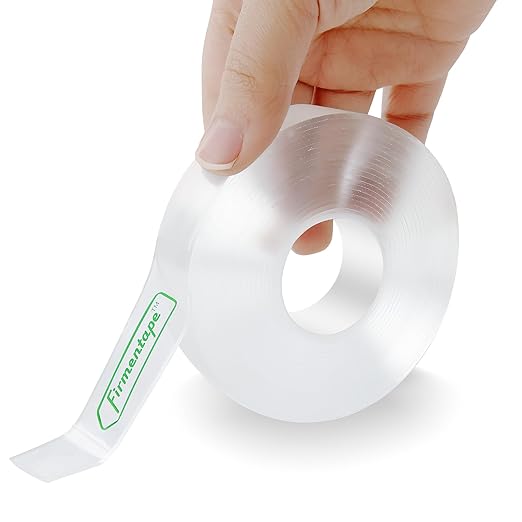 Clear Double Sided Tape Extra Long Mounting Tape, Strong Adhesive, Residue-Free - Image 3