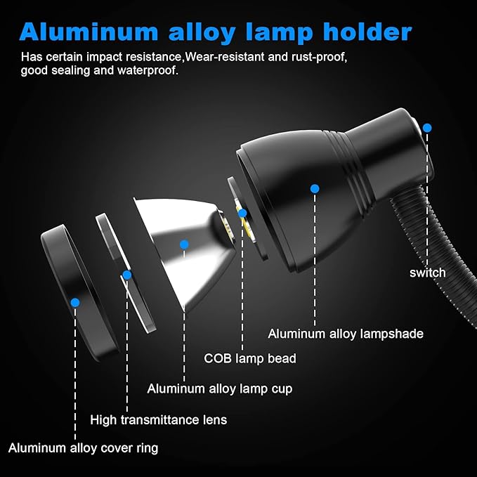 led work lights, IP65magnetic work light, 1200 lumen work lights - Image 2