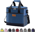 Iknoe Large Cooler Bag Collapsible 24 Can Insulated Bags Leakproof Lunch Cooler by Iknoe