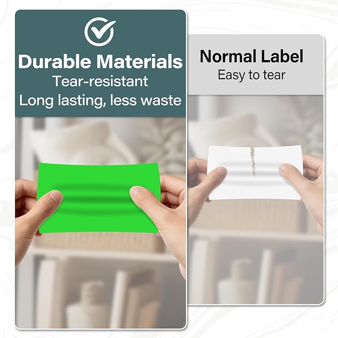 500 Pcs Large Moving Labels for Boxes 3 ×5 Inch Vinyl Self Adhesive Rectangle - Image 6