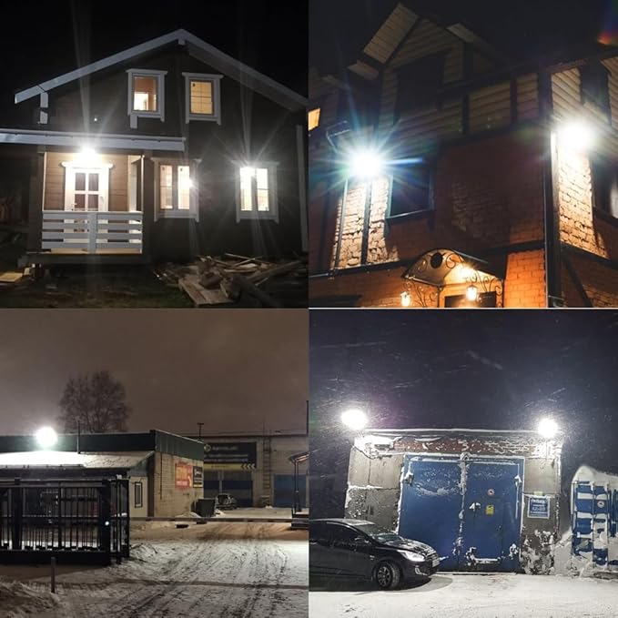 150W LED Flood Lights Outdoor 2 Pack, 13000LM Super Bright Security Light - Image 7