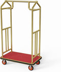 Gold Hotel Luggage Cart by FAUENPEEY