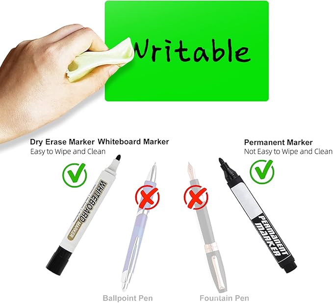 Rectangle Labels Sticker 3×5 Inch Vinyl Floor Stickers Color Coding Name Tags - Image 3