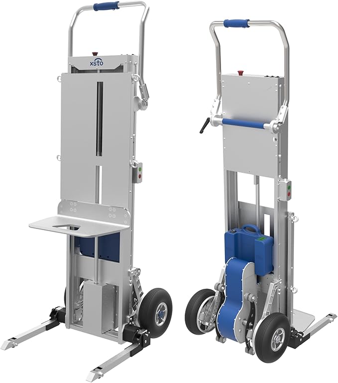 Electric Stair Climbing Dolly, 375 lb Capacity Stair Climbing Hand Truck by XSTO