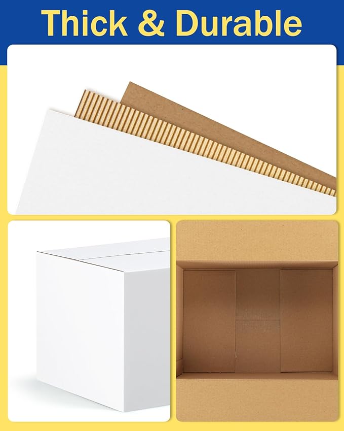 40-Pack-Small-Shipping-Boxes-8x6x6, - Image 3