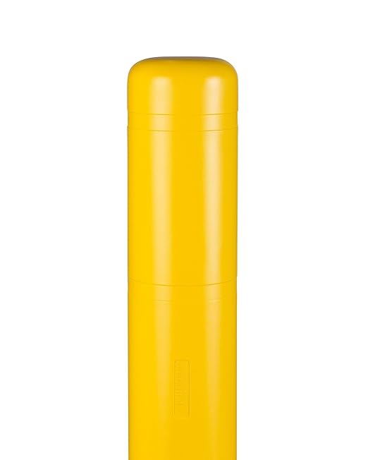 BollardGard 7" x 52" Bollard Cover Yellow by Innoplast