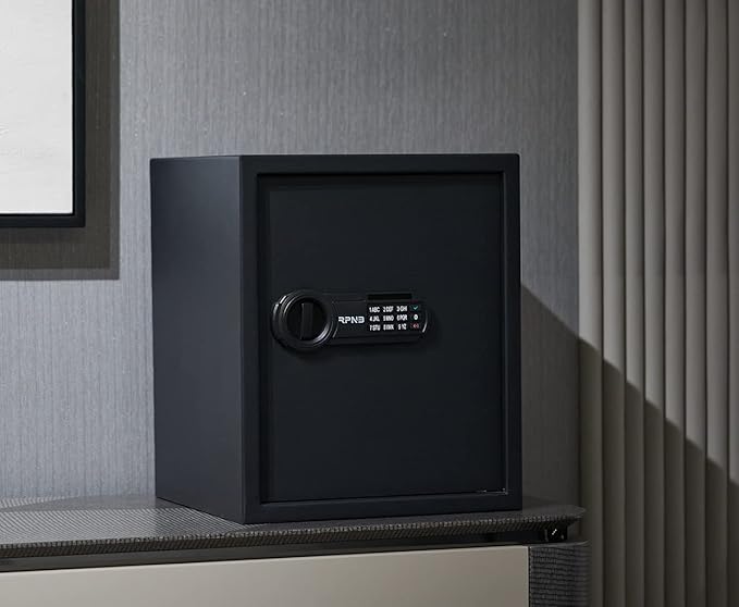 RPNB Deluxe Safe and Lock Box, Digital Keypad Safe Box, Steel Alloy Small Safes - Image 2
