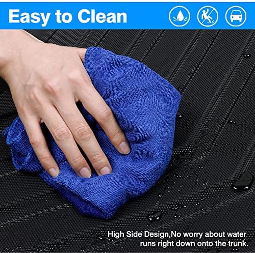 KUST Trunk Cargo Mat for Land Rover Discovery 4 LR4 2010-2016 (5/7 Seats) Rubber Rear Cover Cargo Liner Discoery 4 Accessories High Edge - Image 6