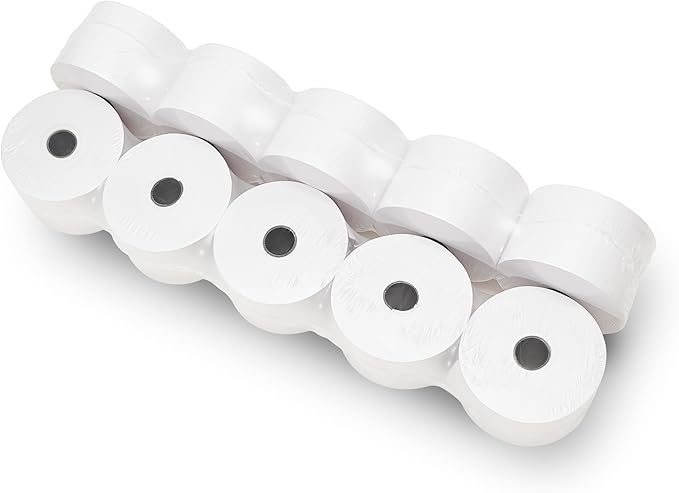 100 ROLLS SHARP ER A-320 330 4100 460 470 44mm 1.75 CASH REGISTER TAPE PAPER - Image 4