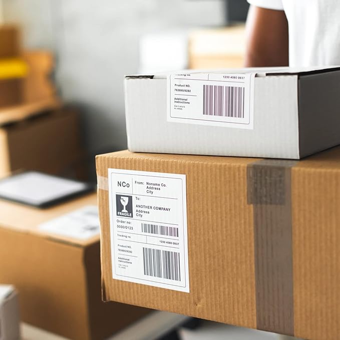 4"x6" Shipping Label 4 Rolls, 4-x-6-inch Thermal Label Paper, Compatible - Image 8