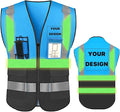 YOWESHOP High Reflective Visibility Safety Vest by YOWESHOP