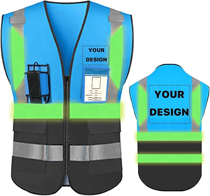YOWESHOP High Reflective Visibility Safety Vest by YOWESHOP