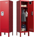 Metal Cabinet Home Office Storage, Lockable Steel Locker by BUTISOW
